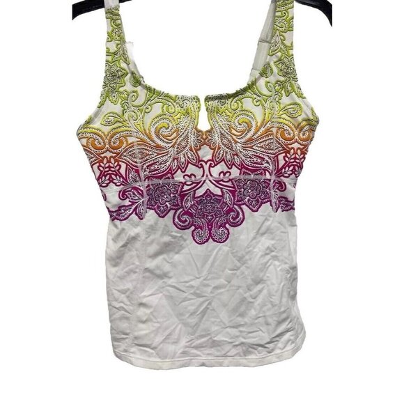 Athleta Underwire Lined Built in Bra Multiway Straps Athletic Sports Top,М - Picture 1 of 7